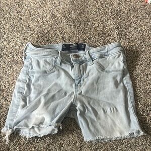 Light Blue Denim Women's Shorts